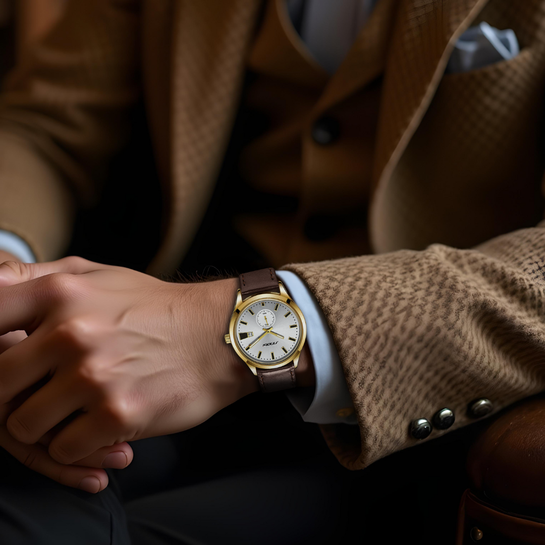 Luxuriöse Minimalistische Herren Quarzuhr