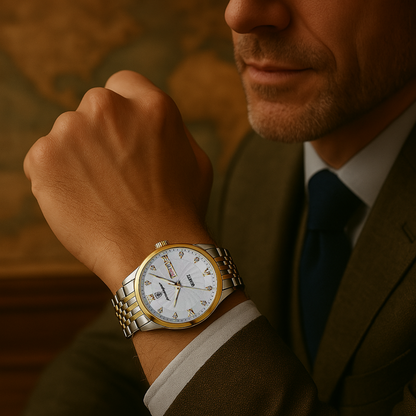 Rhinestone Luminous Uhr