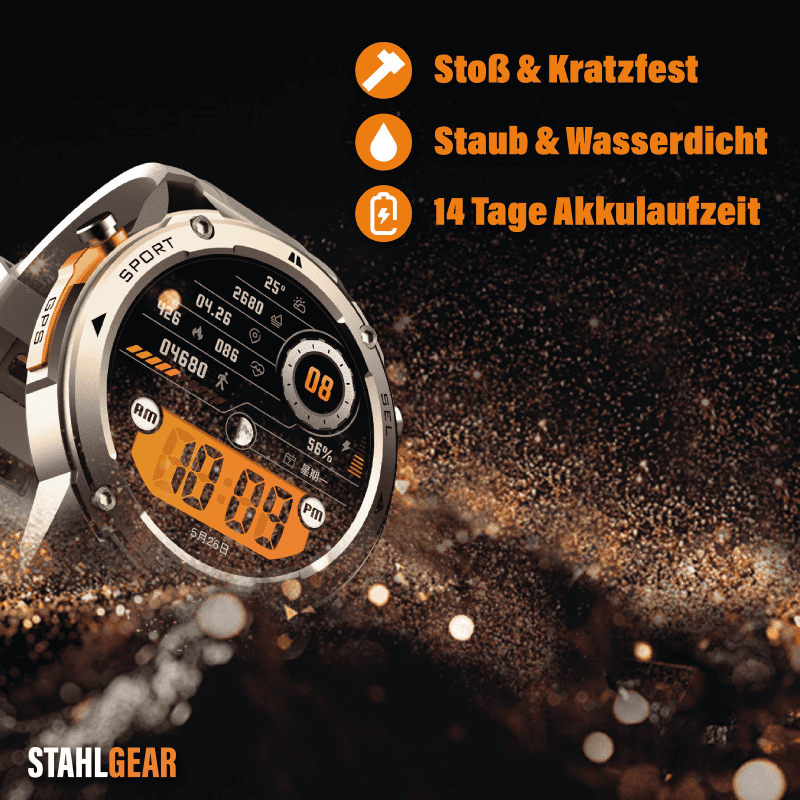 Odin Stahlgear - GPS Smartwatch