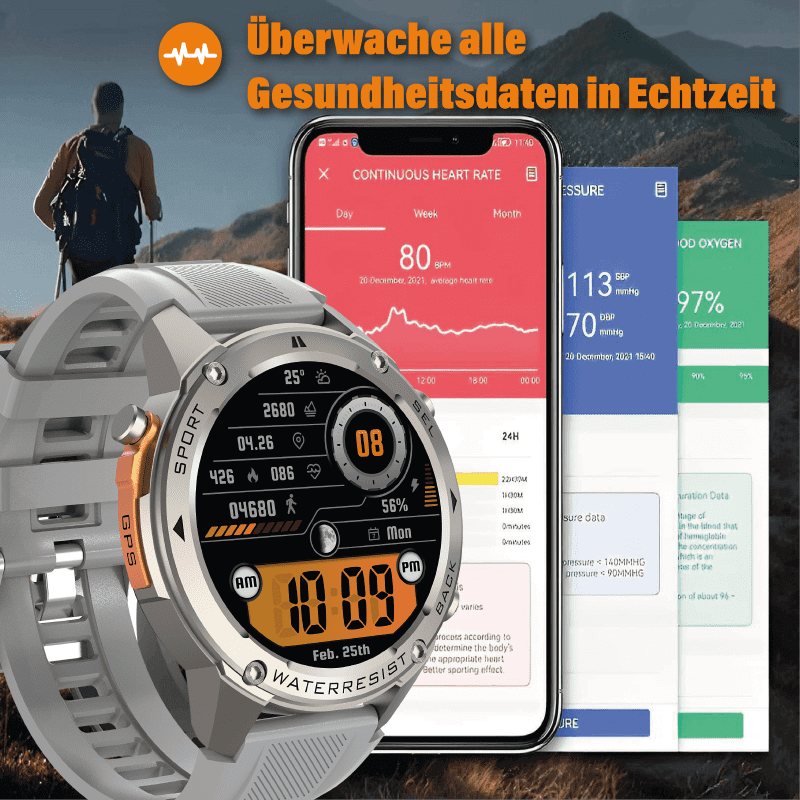 Odin Stahlgear - GPS Smartwatch