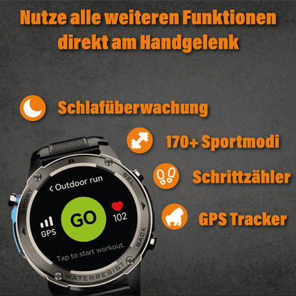 Odin Stahlgear - GPS Smartwatch