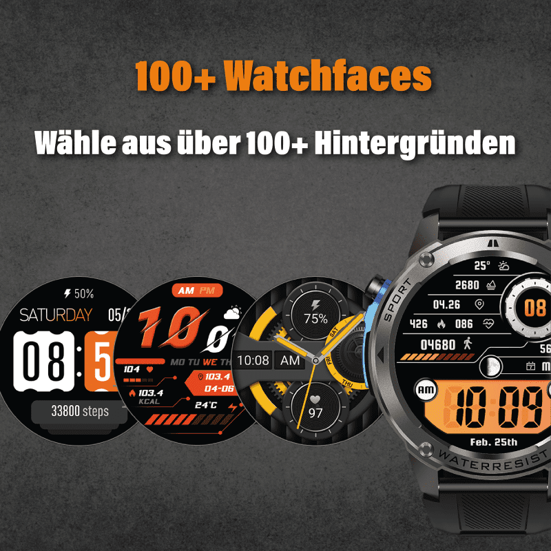 Odin Stahlgear - GPS Smartwatch