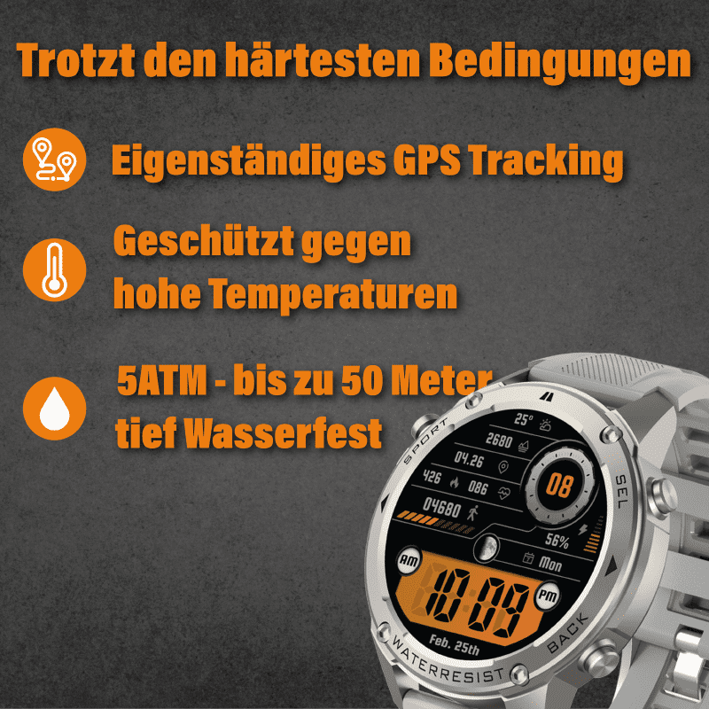 Odin Stahlgear - GPS Smartwatch